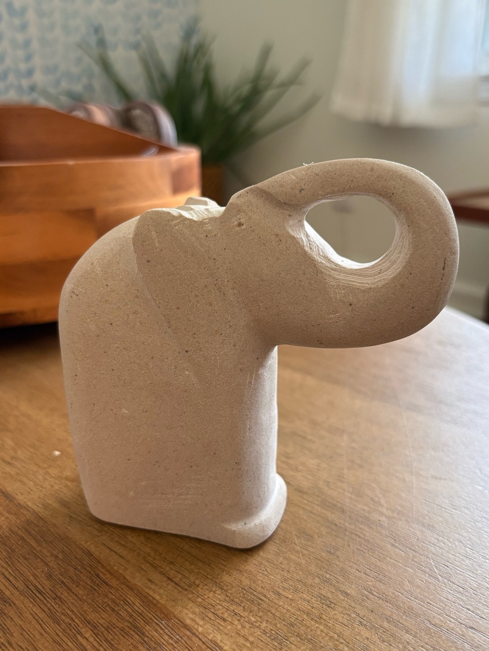Elephant Ceramic Sculpture / Paperweight